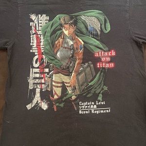 Anime shirt from attack on titan